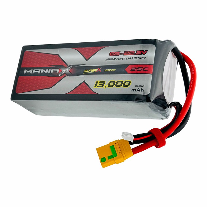 ManiaX Normal Lipo 6S-22.2V 13,000mAh 25C Drone & UAV Battery