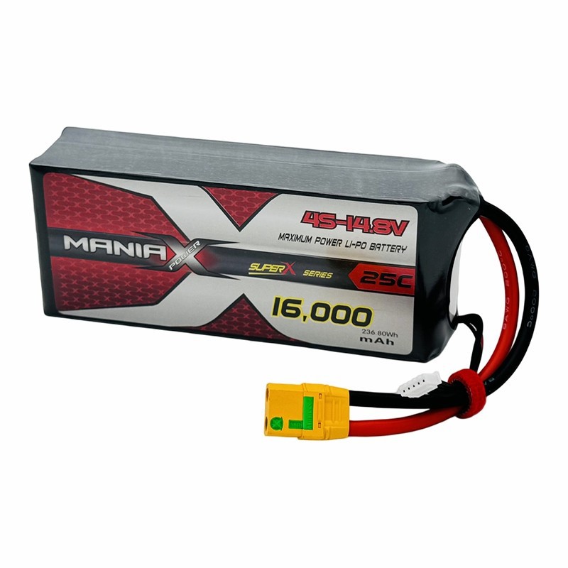 ManiaX Normal Lipo 4S-14.8V 16,000mAh 25C Drone & UAV Battery suppliers
