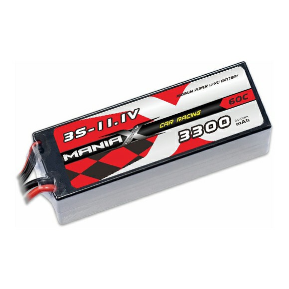 3S-11.1V 3300mAh 60C Hardcase Racing Car Battery