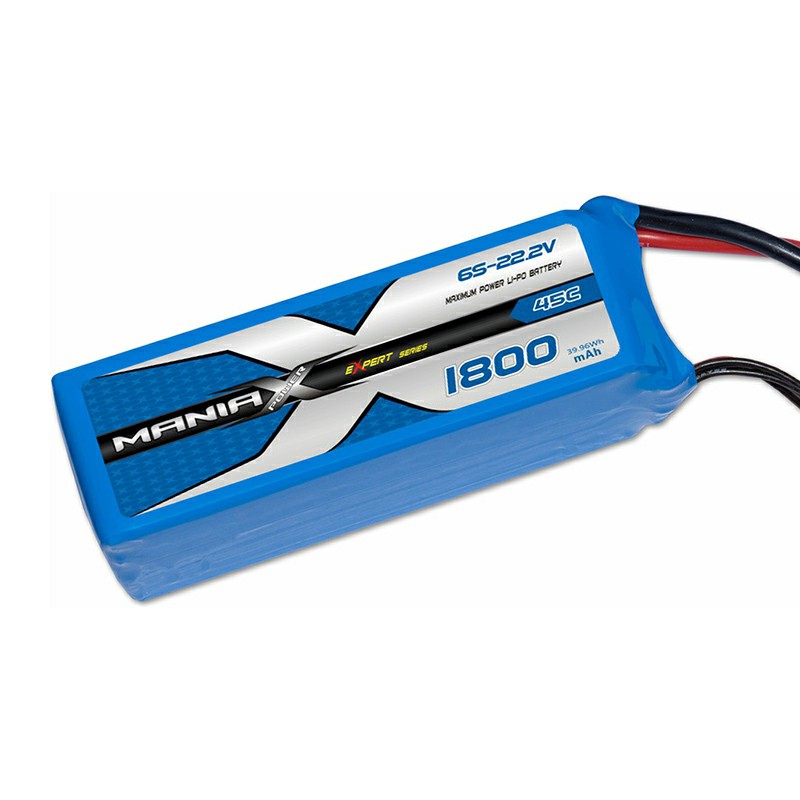 6S-22.2V 1800mAh 45C Lipo Battery