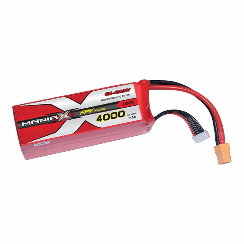 6S-22.2V 4000mAh 130C FPV Racing Lipo Battery
