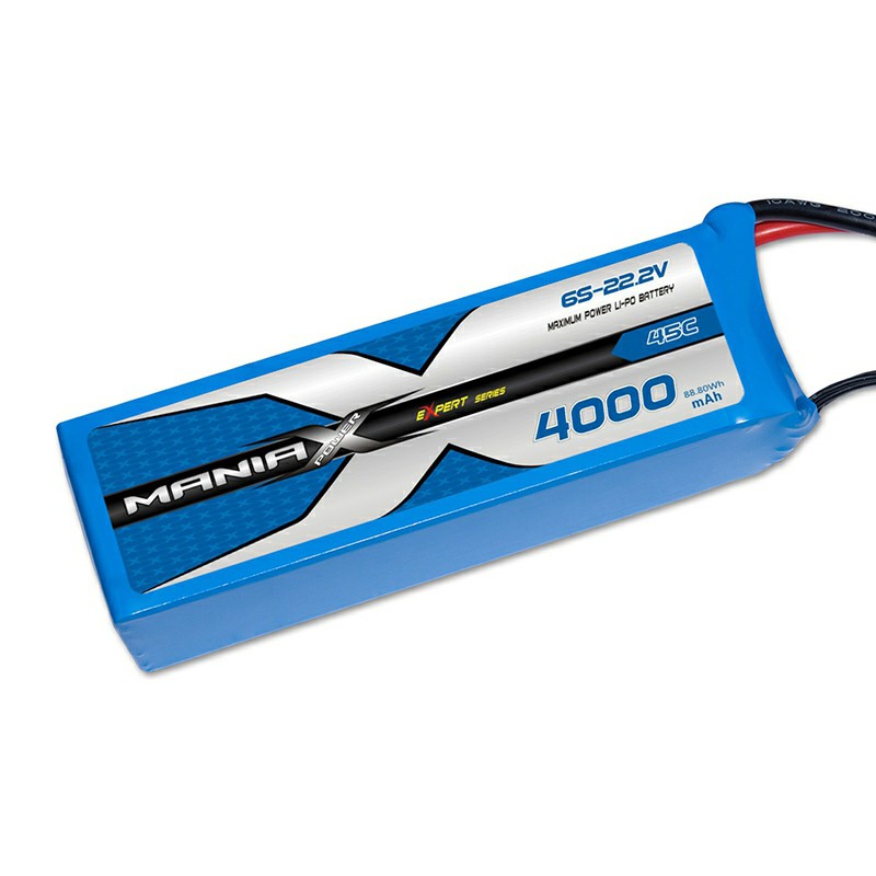6S-22.2V 4000mAh 45C Lipo Battery