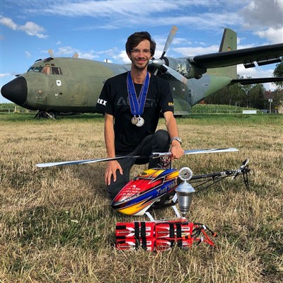 ManiaX EU Team Pilots -- Mr. Luca Pescante (Italy) And Mr. Rasmus Jakobsen (D...