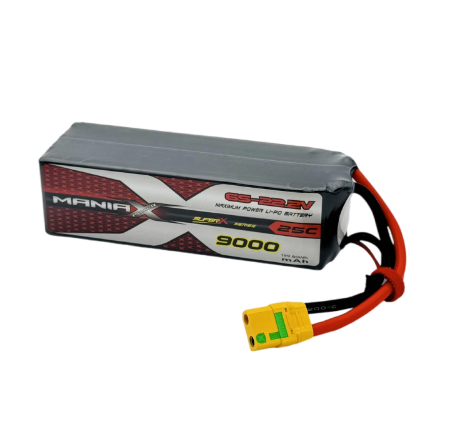 ManiaX Normal Lipo 6S-22.2V 9000mAh 25C Drone & UAV Battery