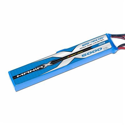 12S-44.4V 5000mAh 45C Stick Lipo Battery