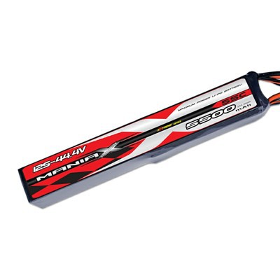 12S-44.4V 5500mAh 55C Stick Lipo Battery