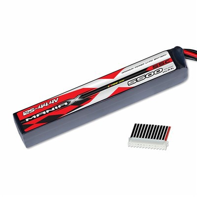 12S-44.4V 5500mAh 55C Stick 13pin-XHR Lipo Battery