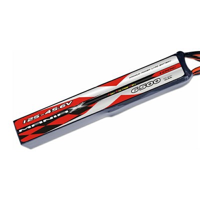 12S-45.6V 6500mAh 100C --stick Lipo Battery