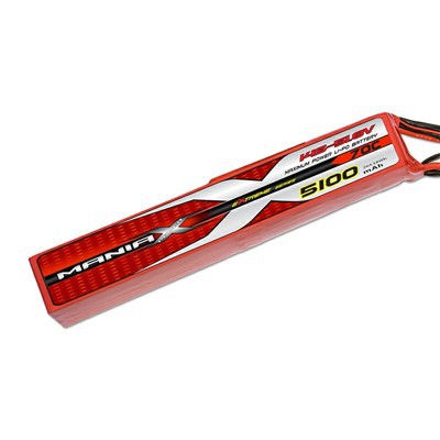 14S-51.8V 5100mAh 70C Stick Lipo Battery
