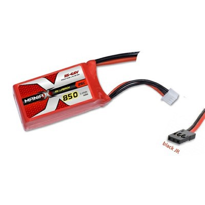 2S-6.6V 850mAh 25C LiFePO4 Battery