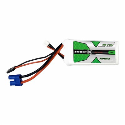 2S-7.4V 1350mAh 15C RX Lipo Battery
