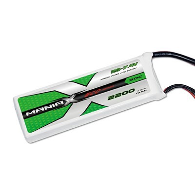 2S-7.4V 2200mAh 30C RX Lipo Battery