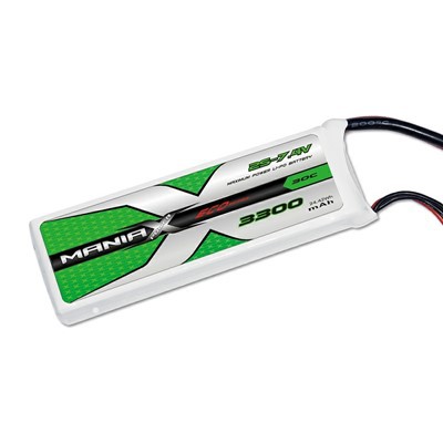 2S-7.4V 3300mAh 30C Lipo Battery