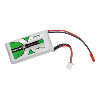 2S-7.4V 450mAh 30C Lipo Battery