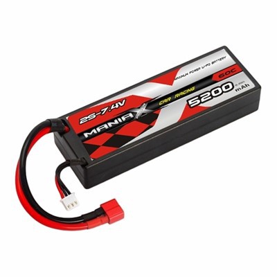 2S-7.4V 5200mAh 60C Hardcase Racing Car Battery