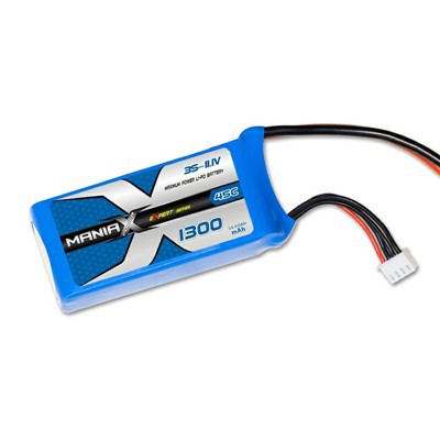 3S-11.1V 1300mAh 45C Lipo Battery