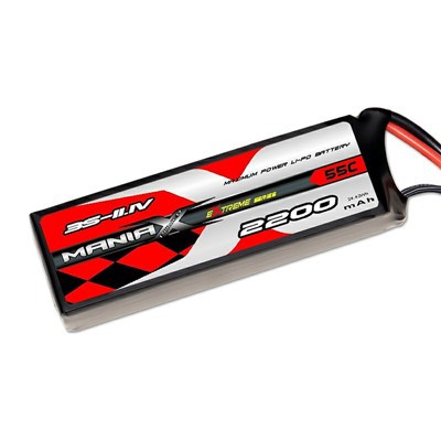 3S-11.1V 2200mAh 55C Lipo Battery