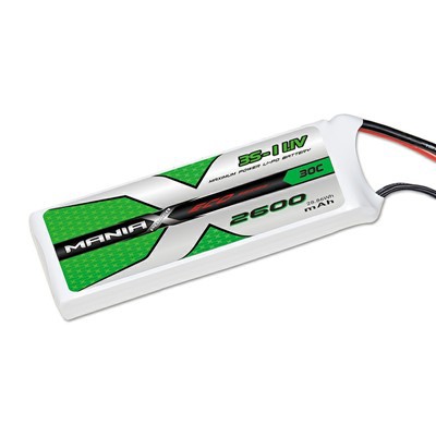 3S-11.1V 2600mAh 30C Lipo Battery