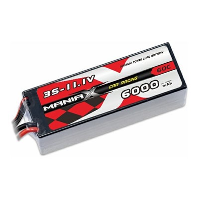 3S-11.1V 6000mAh 60C Hardcase Racing Car Battery