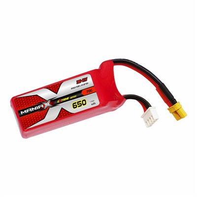 3S-11.1V 650mAh 70C Lipo Battery
