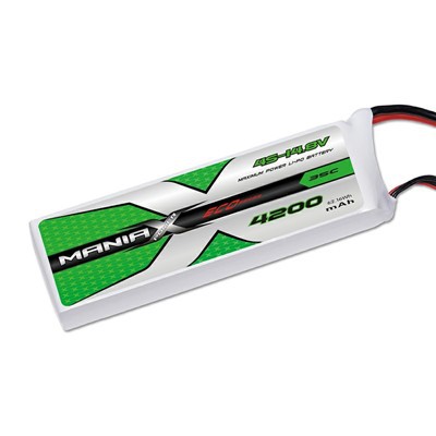 4S-14.8V 4200mAh 35C Lipo Battery