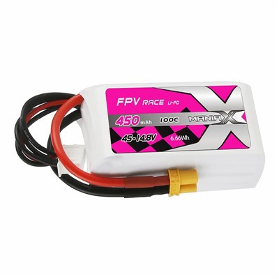 4S-14.8V 450mAh 100C FPV Racing Lipo Battery