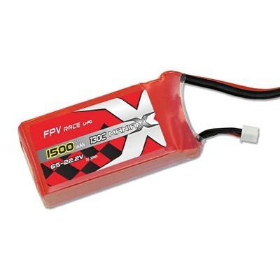 6S-22.2V 1500mAh 130C FPV Racing Lipo Battery