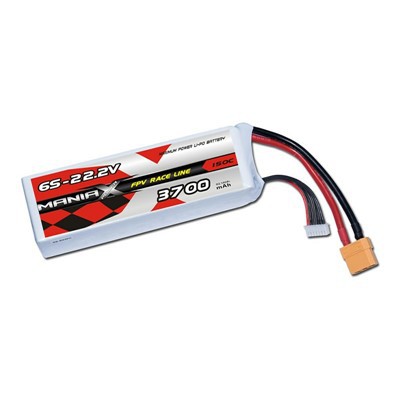 6S-22.2V 3700mAh 150C FPV Racing Lipo Battery