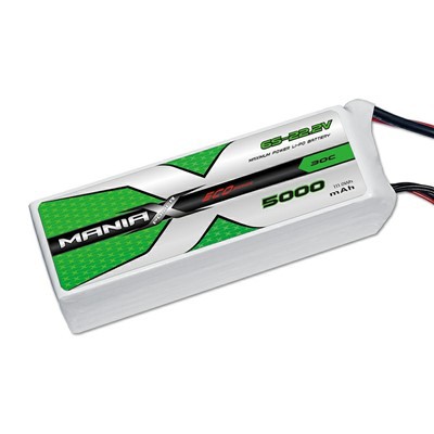 6S-22.2V 5000mAh 30C Lipo Battery