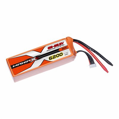6S-22.2V 6200mAh 80C Lipo Battery