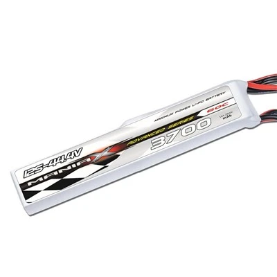 ManiaX 12S-44.4V 3700mAh 60C -stick Lipo Battery