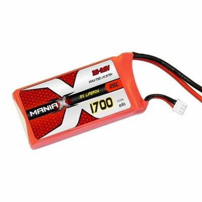 ManiaX 3S-9.9V 1700mAh 25C LiFePO4 Battery