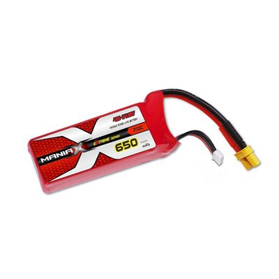 ManiaX 4S-14.8V 650mAh 70C Lipo Battery